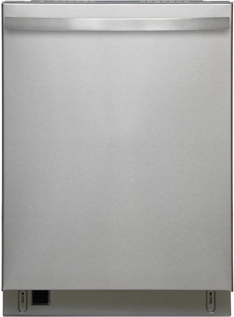 Kenmore 24" Built-In Dishwasher - Quiet Tub with TurboDry, Leak, & SmartWash Soil Detection - 15 Place Settings - 49 DBA - ENERGY STAR Certified - Fingerprint Resistant Stainless Steel