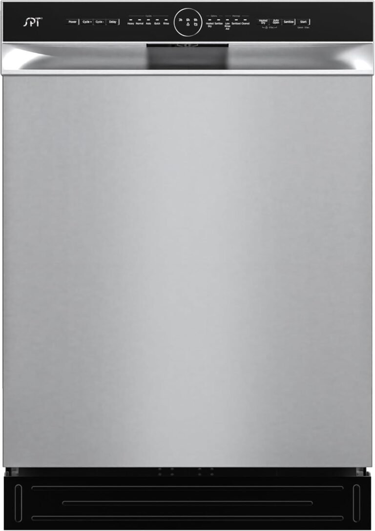 SD-6505SS: 24″ Built-In Stainless Steel Tall Tub Dishwasher w/Smart Wash System, Heated Drying & ENERGY STAR – Stainless Steel