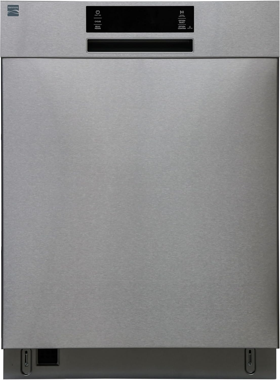 Kenmore 22-14605 24" Built-In Dishwasher - UltraWash Plus, TurboDry, SmartWash & EasyFlex Third Rack - 15 Place Settings - 45 DBA - ENERGY STAR Certified - 24" - Fingerprint Resistant Stainless Steel