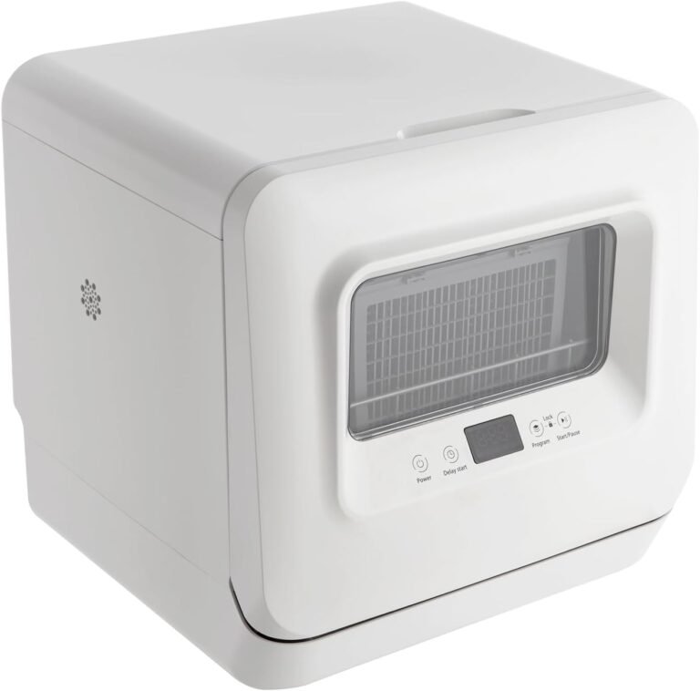 Portable Dishwasher, Countertop Dishwasher, Portable Countertop Dishwashers, Mini Dishwasher for Dorm, Apartment