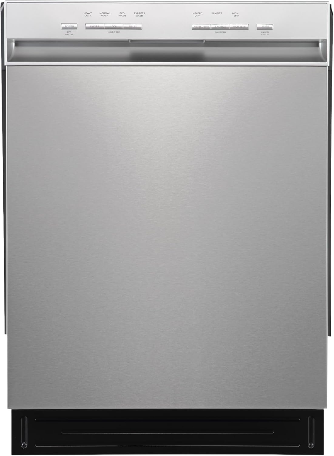 Kenmore 24" Premium Hybrid Tub Dishwasher - UltraWash, MoreSpace Adjustable Rack, High Temp & SmartWash - 12 Place Settings - 54 DBA - ENERGY STAR Certified - Fingerprint Resistant Stainless Steel