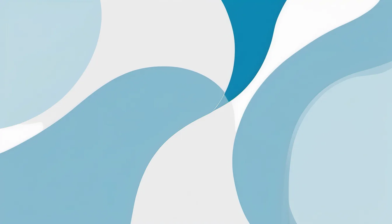 Abstract orbit pair illustration in sky blue and pale ice on white — decorative header for Built-In Dishwashers: What 38 Spec Sheets Say