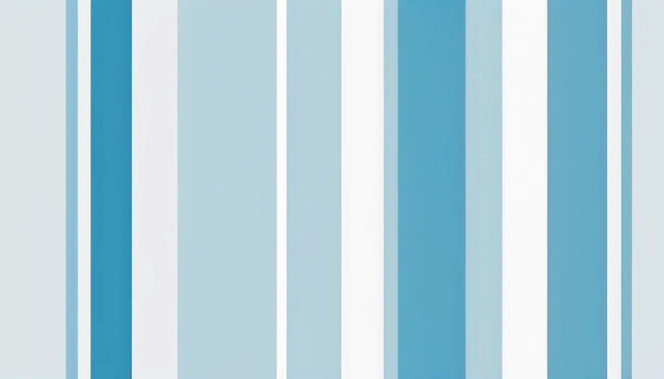 Abstract paired bands illustration in sky blue and pale ice on white — decorative header for NOVETE vs HAVA Countertop Dishwasher Compared