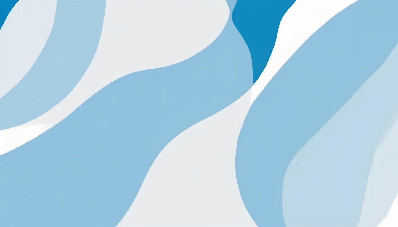 Abstract scatter field illustration in sky blue and pale ice on white — decorative header for SPT 18-Inch vs 24-Inch Portable Dishwasher Compared
